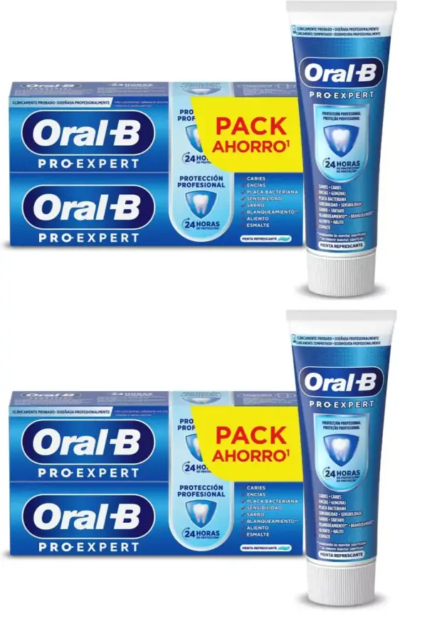 4x 75 ml Pasta Dentífrica Oral-B Pro-Expert 4x 75 ml Pasta Dentífrica Oral-B Pro-Expert