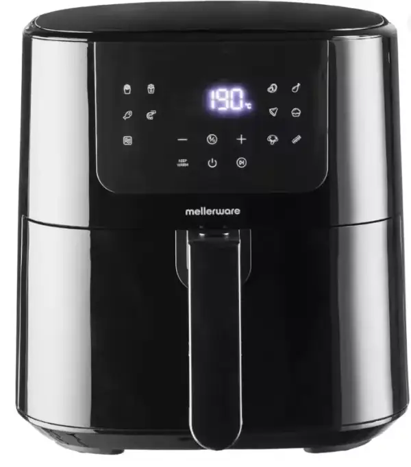 Freidora sin aceite Crunchy Plus 5.5L 1500W Mellerware Freidora sin aceite Crunchy Plus 5.5L 1500W Mellerware