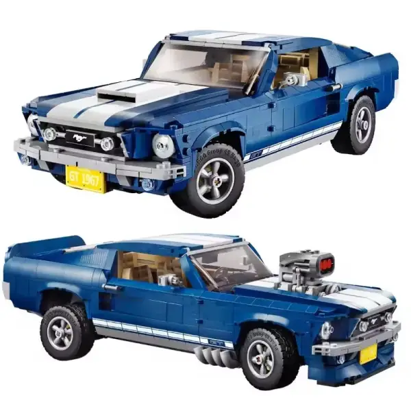 MOC Ford Mustangs 1471 Piezas MOC Ford Mustangs 1471 Piezas