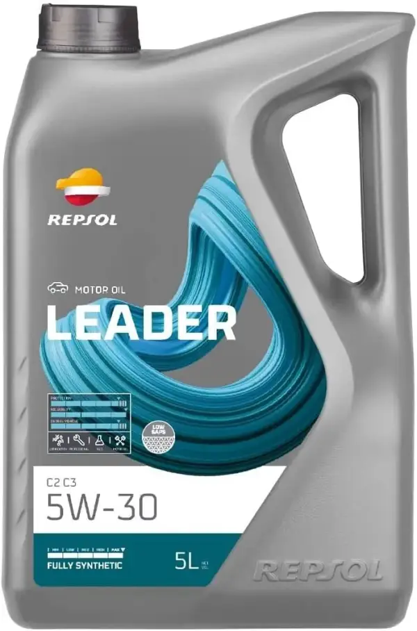 5L Aceite de motor Repsol 5W-30 Leader 5L Aceite de motor Repsol 5W-30 Leader