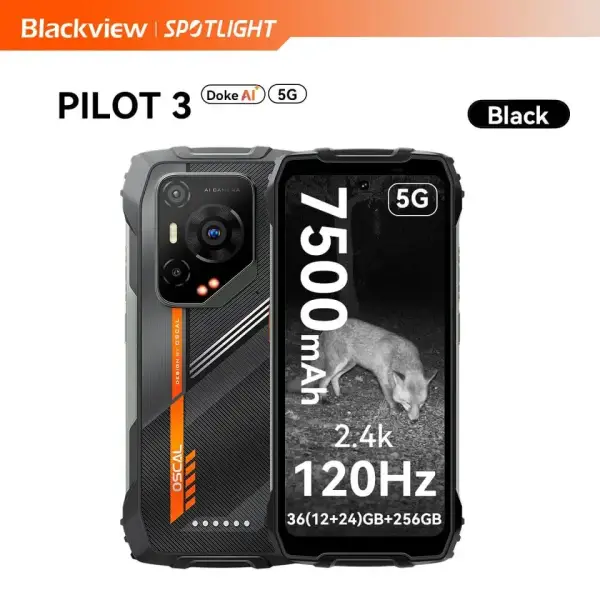Smartphone Oscal Pilot 3 5G 36GB+256GB Smartphone Oscal Pilot 3 5G 36GB+256GB