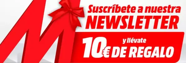 10€ de descuento en compras superiores a 100€ en todo MediaMarkt 10€ de descuento en compras superiores a 100€ en todo MediaMarkt
