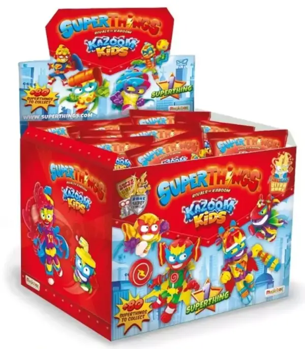 Caja de 50 Sobres SuperThings Power Machine Caja de 50 Sobres SuperThings Power Machine