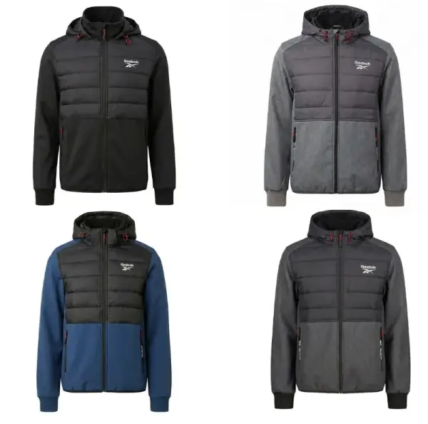Chaqueta de trekking Reebok Mixed Hybrid Chaqueta de trekking Reebok Mixed Hybrid