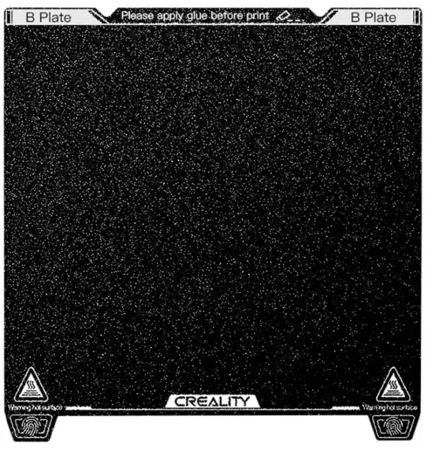 Placa de impresión PEI para Ender 3 Placa de impresión PEI para Ender 3