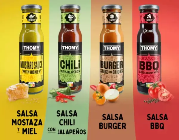 1€ de dto. en salsas Thomy 1€ de dto. en salsas Thomy