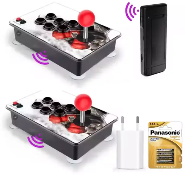 Consola retro con 2 joystick inalámbricos y +20.000 juegos Consola retro con 2 joystick inalámbricos y +20.000 juegos
