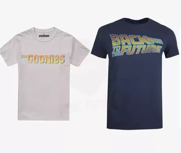 Camiseta "The Goonies" o "Black to the future" (todas las tallas) Camiseta "The Goonies" o "Black to the future" (todas las tallas)