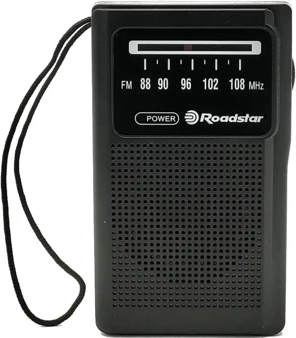 Radio Portátil FM Analógica Roadstar Radio Portátil FM Analógica Roadstar