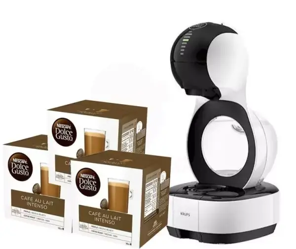 Cafetera Krups Dolce Gusto Lumio + 48 Cápsulas Cafetera Krups Dolce Gusto Lumio + 48 Cápsulas