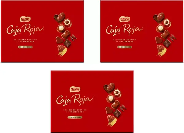 3x 198gr Nestlé caja roja 3x 198gr Nestlé caja roja