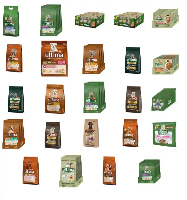Compra 2 por el precio de 1 en selección de pienso y snack para mascotas Ultima Compra 2 por el precio de 1 en selección de pienso y snack para mascotas Ultima
