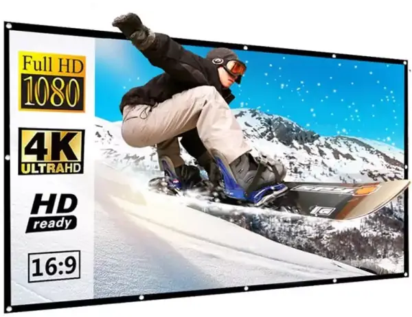 Pantalla proyector 120" 16:9 plegable Pantalla proyector 120" 16:9 plegable