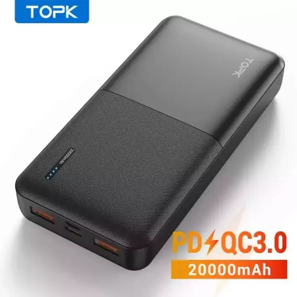 Powerbank 20000mAh QC3.0 18W Powerbank 20000mAh QC3.0 18W