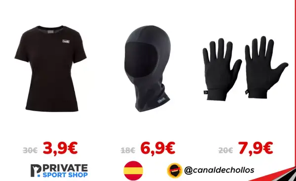 Hasta 87% de descuento en ropa de esquí Hasta 87% de descuento en ropa de esquí