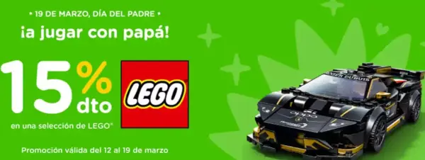 15% de dto. en varios sets de Lego en Toys "R" Us 15% de dto. en varios sets de Lego en Toys "R" Us