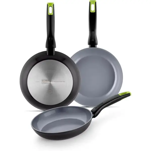 Set 3 Sartenes Monix Eco Nature 18, 22 y 26 cm Set 3 Sartenes Monix Eco Nature 18, 22 y 26 cm