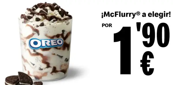 McFlurry en McDonald’s (Oferta semanal) McFlurry en McDonald’s (Oferta semanal)