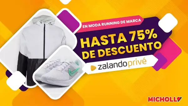 Hasta 75% de dto. en moda running de marca Hasta 75% de dto. en moda running de marca
