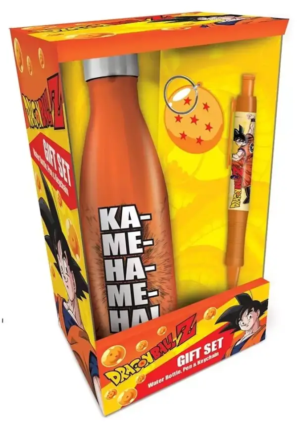 Botella con boligrafo y llavero Dragon Ball Botella con boligrafo y llavero Dragon Ball