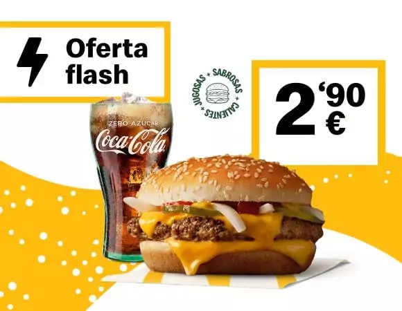 Cuarto de Libra o McPollo + Refresco Pequeño en McDonald’s (Oferta semanal) Cuarto de Libra o McPollo + Refresco Pequeño en McDonald’s (Oferta semanal)