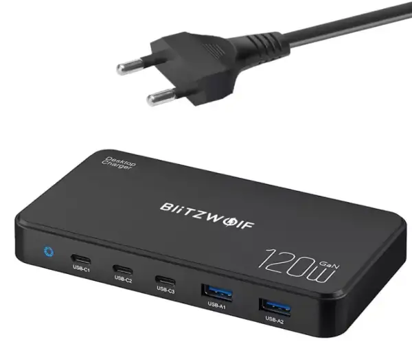 Estación de carga BlitzWolf GaN 120W Estación de carga BlitzWolf GaN 120W