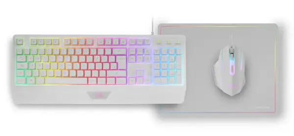 Teclado + ratón + alfombrilla Mars Gaming Teclado + ratón + alfombrilla Mars Gaming