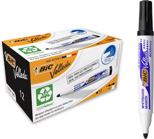 12x Rotuladores para pizarra blanca BIC Marking 12x Rotuladores para pizarra blanca BIC Marking