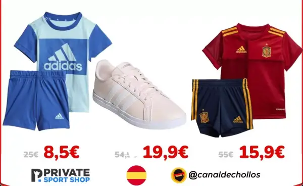 Hasta 70% de descuento en Adidas Hasta 70% de descuento en Adidas