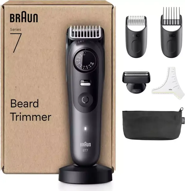 Recortadora De Barba Braun Series 7 +7 Accesorios Recortadora De Barba Braun Series 7 +7 Accesorios