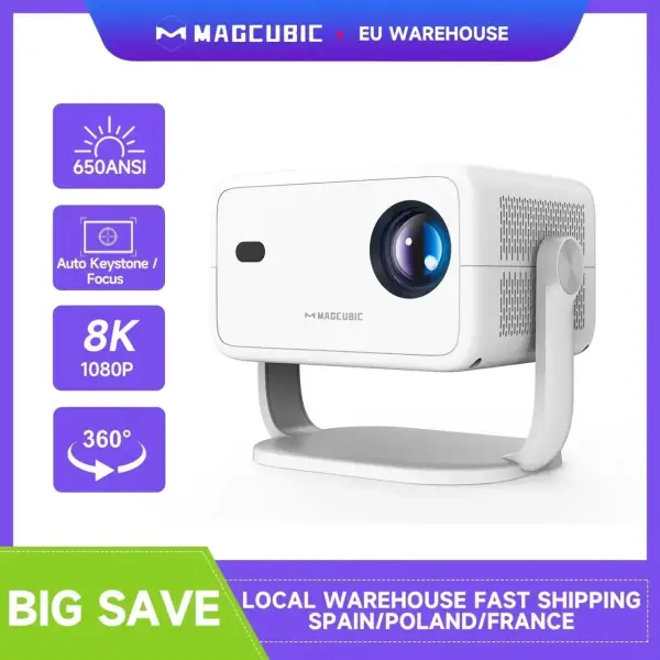Proyector Magcubic Native 1080P 650ANSI Proyector Magcubic Native 1080P 650ANSI