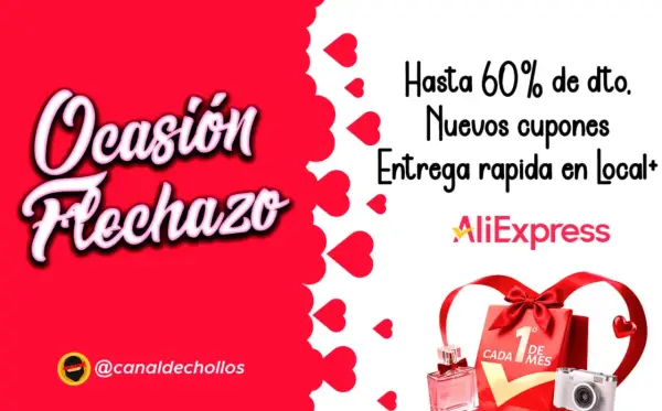 Descuentos Ocasión Flechazo en Aliexpress Descuentos Ocasión Flechazo en Aliexpress