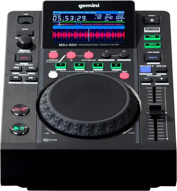 Reproductor Gemini Sound MDJ-500 Reproductor Gemini Sound MDJ-500