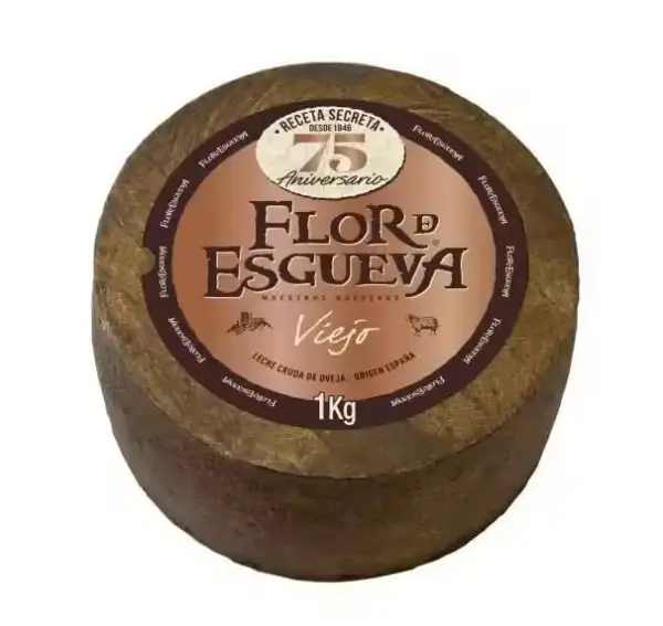 Queso viejo de oveja Flor de Esgueva Queso viejo de oveja Flor de Esgueva