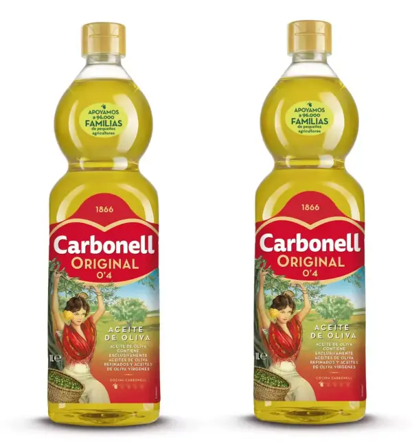 Pack de 2 litros de aceite de oliva Carbonell Pack de 2 litros de aceite de oliva Carbonell
