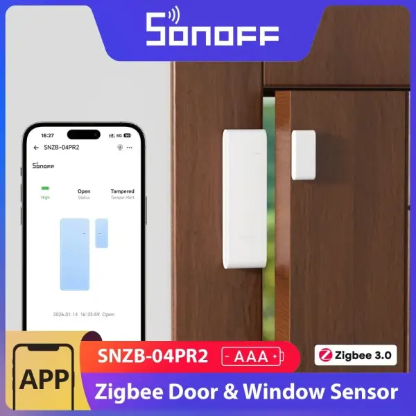 Sensor de Puerta/Ventana Zigbee SONOFF Sensor de Puerta/Ventana Zigbee SONOFF