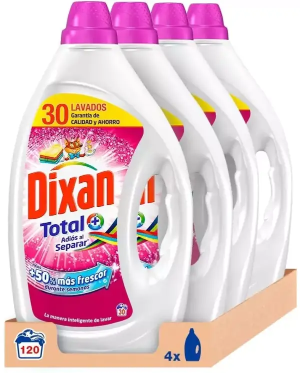 120 lavados Dixan Detergente Líquido adiós al separar 120 lavados Dixan Detergente Líquido adiós al separar