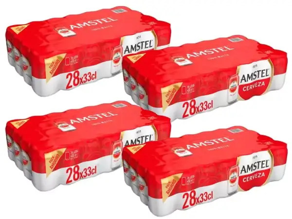 112 Latas de Cerveza Amstel 112 Latas de Cerveza Amstel