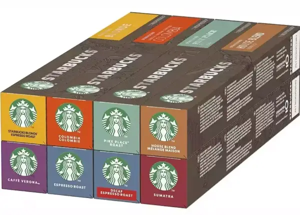 Starbucks Selección 10 cápsulas x 8 variedades Starbucks Selección 10 cápsulas x 8 variedades