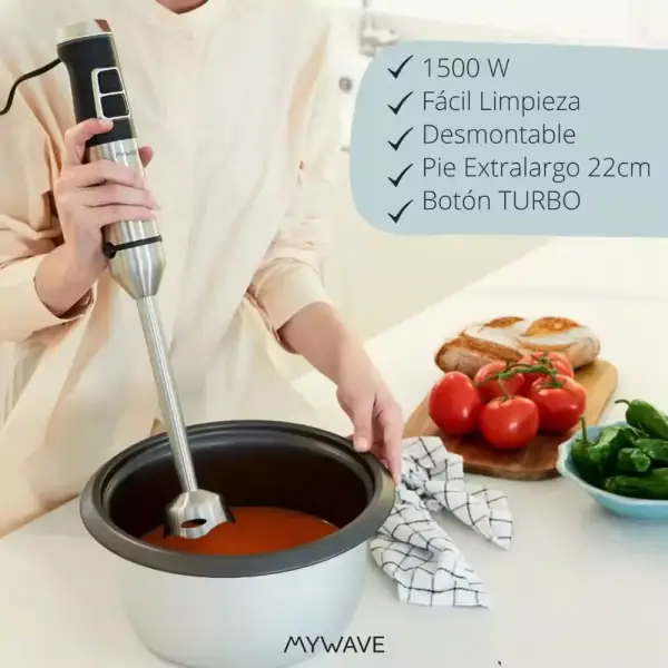 Batidora de mano 1500W Batidora de mano 1500W
