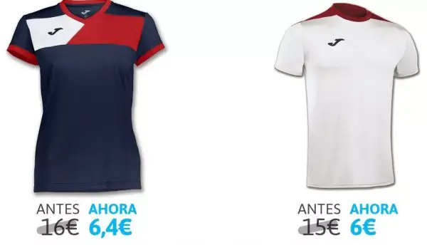 Hasta 60% de dto. en ropa deportiva Joma en El Corte Inglés Hasta 60% de dto. en ropa deportiva Joma en El Corte Inglés