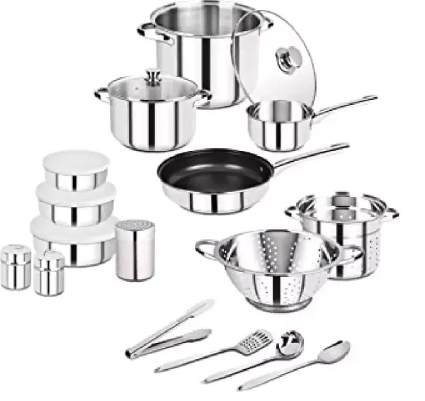 Batería de cocina 18 piezas San Ignacio Lula Batería de cocina 18 piezas San Ignacio Lula