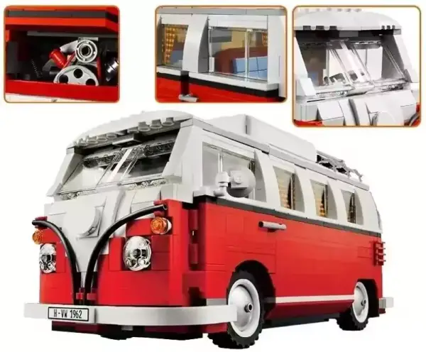 Bloques de coche construcción VW Bulli Bloques de coche construcción VW Bulli