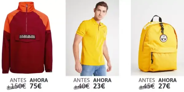 Hasta 70% de dto. en ropa y accesorios Napapijri Hasta 70% de dto. en ropa y accesorios Napapijri