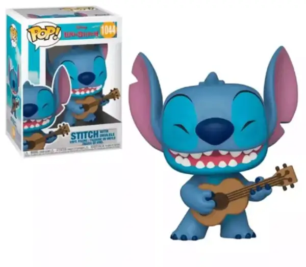 Funko Pop Stitch con Ukulele de Lilo y Stitch Disney Funko Pop Stitch con Ukulele de Lilo y Stitch Disney