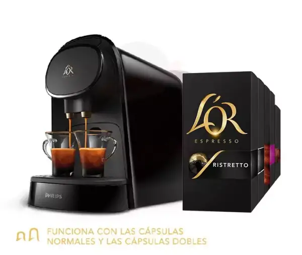 Cafetera L’OR Barista Sublime + 170 Cápsulas Cafetera L’OR Barista Sublime + 170 Cápsulas