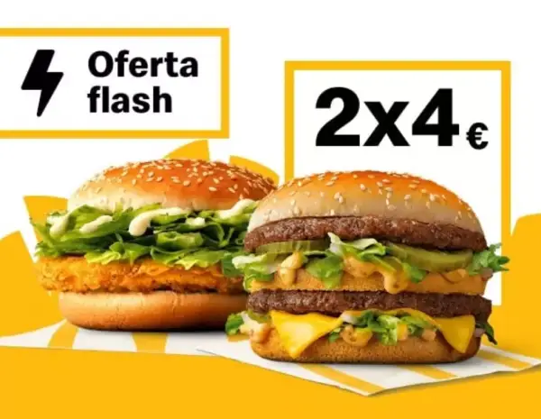 2 Big Mac o 2 McPollo en McDonald’s (Oferta semanal) 2 Big Mac o 2 McPollo en McDonald’s (Oferta semanal)
