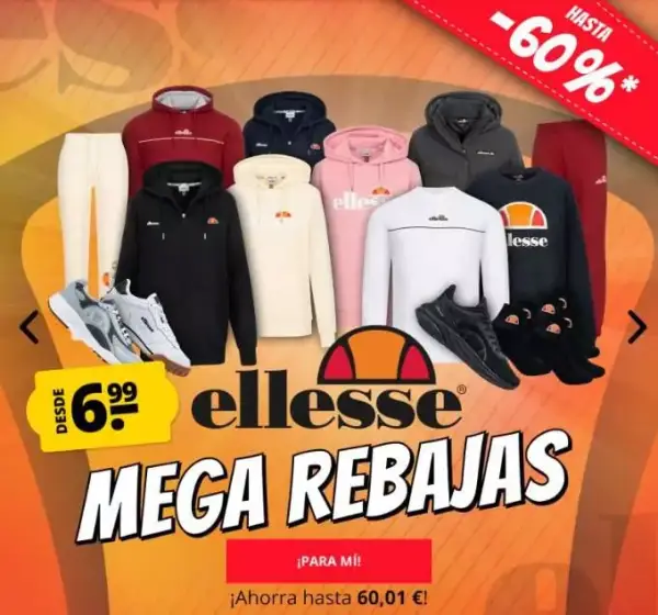 Hasta 60% DTO en la marca Ellese Hasta 60% DTO en la marca Ellese