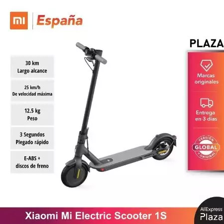 Xiaomi Mi Scooter Eléctrico 1S Xiaomi Mi Scooter Eléctrico 1S