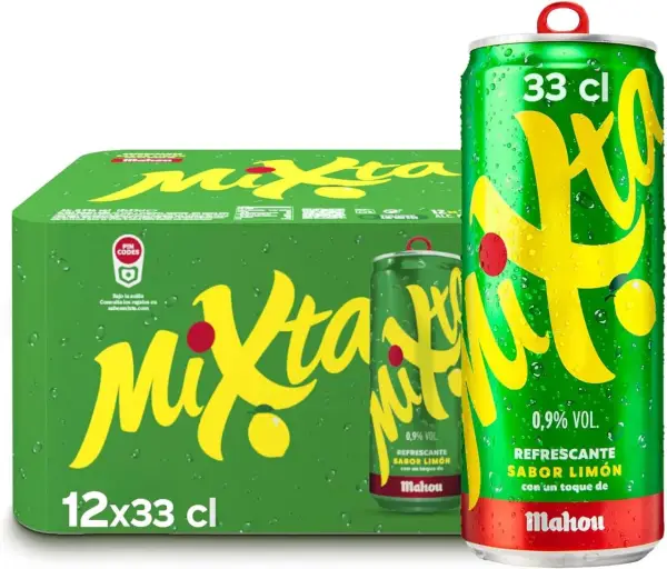 12x33cl Mahou Mixta Limón 12x33cl Mahou Mixta Limón
